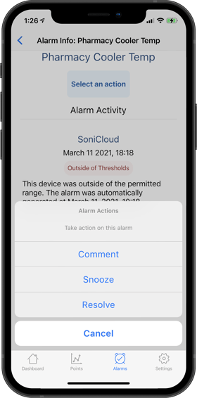 Iphone Mockup Alarm